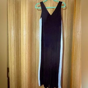 Bershka black pleated jumpsuit - size S